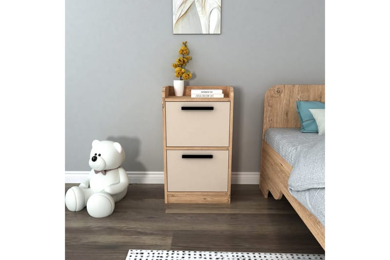 Luses Sängbord 45 cm - Natur/Beige - Möbler - Bord & matgrupper - Avlastningsbord - Sängbord & nattduksbord