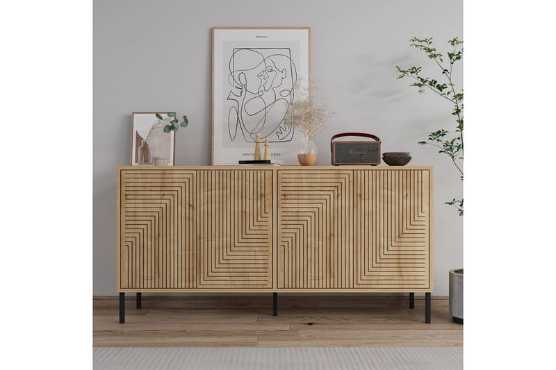 Lyric Konsollbord 150 cm - Ek - Möbler - Bord & matgrupper - Avlastningsbord - Hallbord