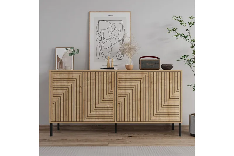 Lyric Konsollbord 150 cm - Ek - Möbler - Bord & matgrupper - Avlastningsbord - Hallbord