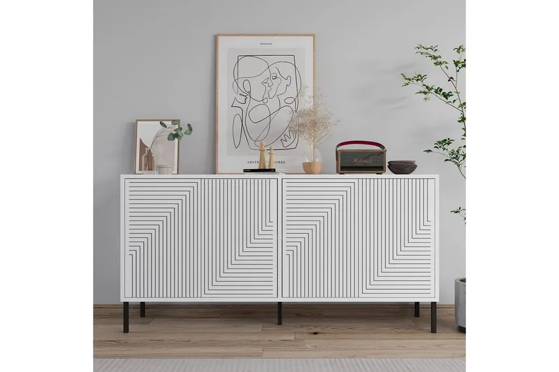 Lyric Konsollbord 150 cm - Vit - Möbler - Bord & matgrupper - Avlastningsbord - Hallbord