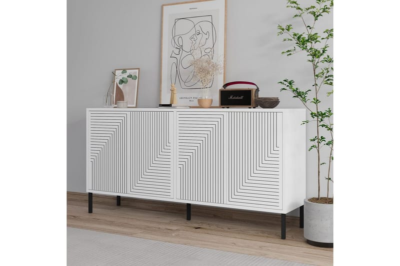 Lyric Konsollbord 150 cm - Vit - Möbler - Bord & matgrupper - Avlastningsbord - Hallbord