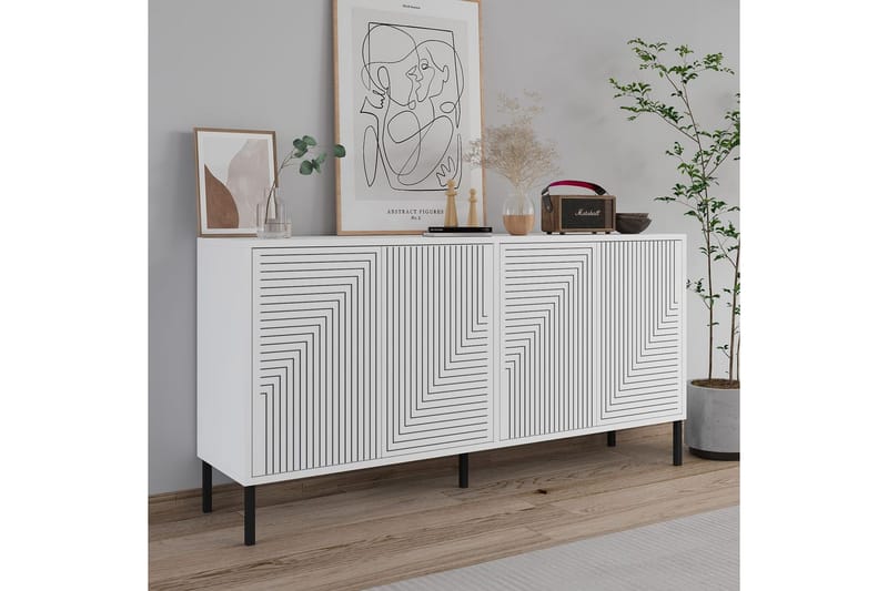 Lyric Konsollbord 150 cm - Vit - Möbler - Bord & matgrupper - Avlastningsbord - Hallbord