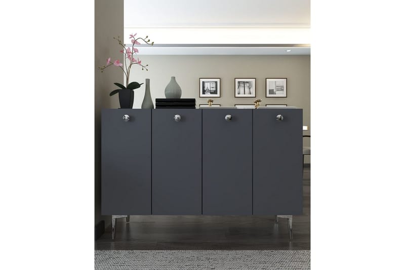 Mangvar Konsollbord 120 cm - Antracit/Silver - Möbler - Bord & matgrupper - Avlastningsbord - Hallbord