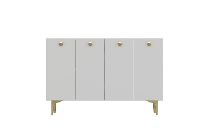 Mangvar Konsollbord 120 cm - Vit/Guld - Möbler - Bord & matgrupper - Avlastningsbord - Hallbord