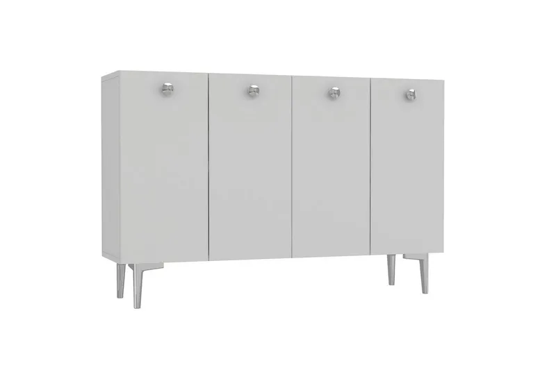 Mangvar Konsollbord 120 cm - Vit/Silver - Möbler - Bord & matgrupper - Avlastningsbord - Hallbord