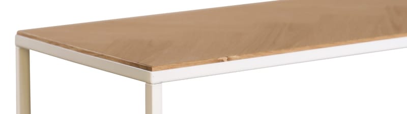 Marble II sidetable Frame white - Vit - Möbler - Bord & matgrupper - Avlastningsbord - Lampbord