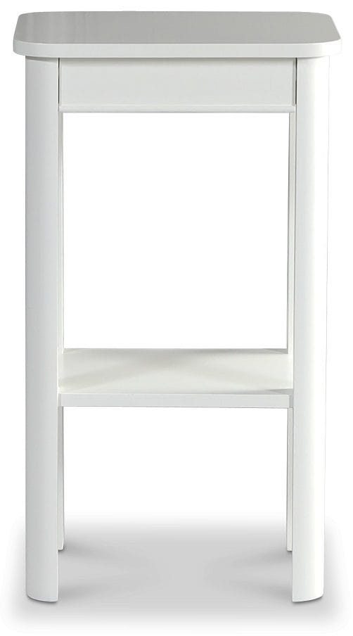 Marstrand sängbord med låda - Vit - Vit - Möbler - Bord & matgrupper - Avlastningsbord - Sängbord & nattduksbord