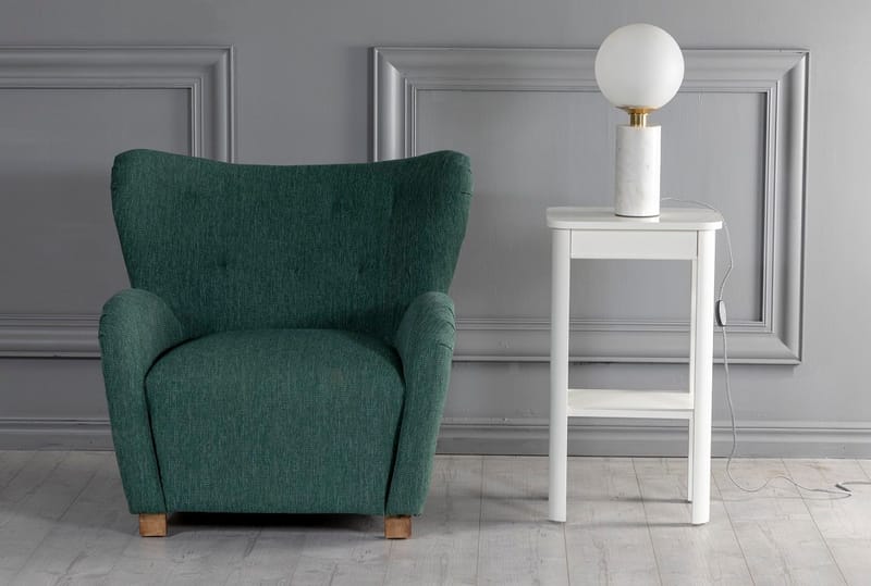 Marstrand sängbord med låda - Vit - Vit - Möbler - Bord & matgrupper - Avlastningsbord - Sängbord & nattduksbord