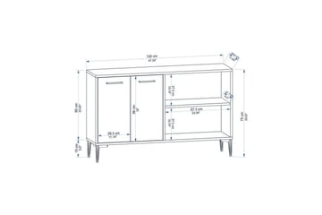Merion Konsollbord 120 cm - Ek - Möbler - Bord & matgrupper - Avlastningsbord - Hallbord