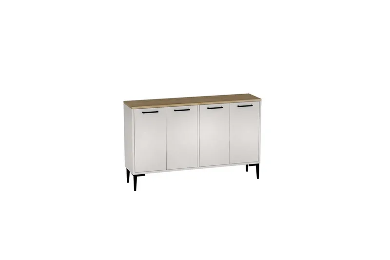 Merion Konsollbord 120 cm - Ek/Vit - Möbler - Bord & matgrupper - Avlastningsbord - Hallbord