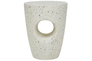 Merritt Sidobord 37 cm - Vit - Möbler - Bord & matgrupper - Avlastningsbord - Lampbord