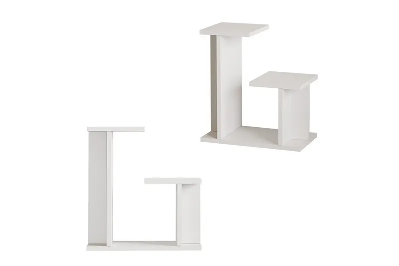 Mijara Sidobord 46 cm, Vit