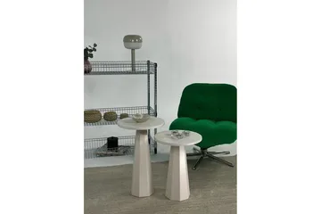 Miu Satsbord 35 cm - Cream - Möbler - Bord & matgrupper - Avlastningsbord - Satsbord