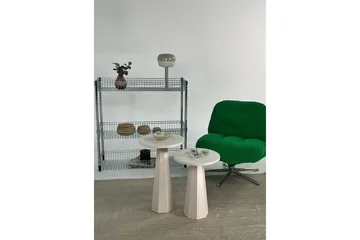 Miu Satsbord 35 cm - Cream - Möbler - Bord & matgrupper - Avlastningsbord - Satsbord