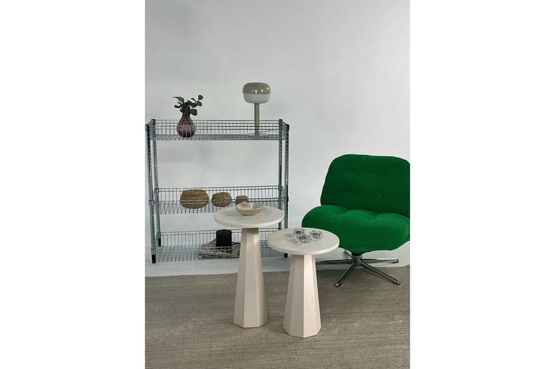 Miu Satsbord 35 cm - Cream - Möbler - Bord & matgrupper - Avlastningsbord - Satsbord