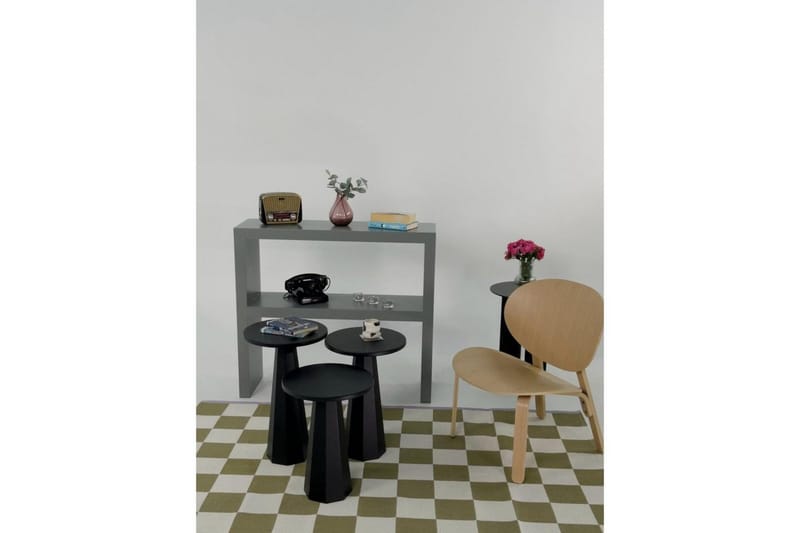 Miu Satsbord 35 cm - Svart - Möbler - Bord & matgrupper - Avlastningsbord - Satsbord