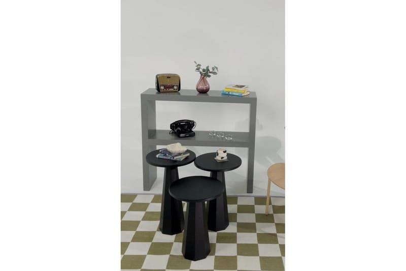 Miu Satsbord 35 cm - Svart - Möbler - Bord & matgrupper - Avlastningsbord - Satsbord