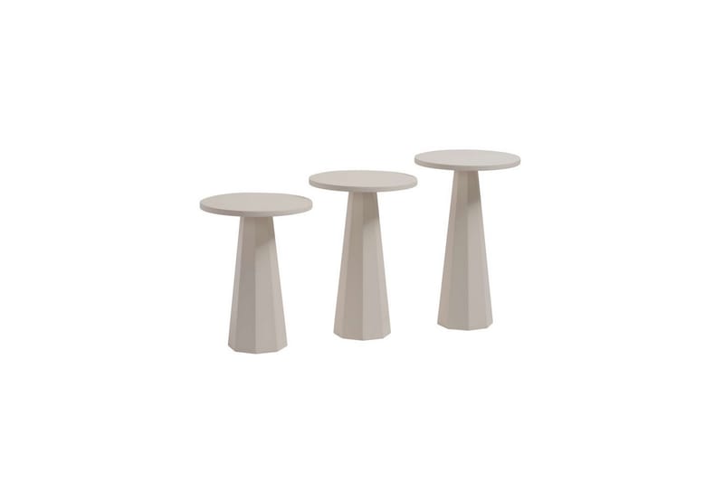 Miu Satsbord 35 cm - Vit - Möbler - Bord & matgrupper - Avlastningsbord - Satsbord