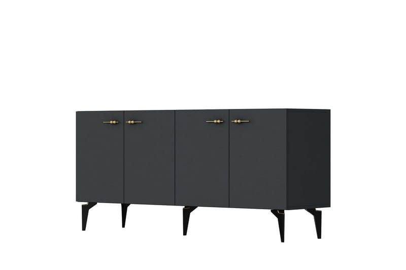 Miyuki Konsollbord 150 cm - Kolgrå - Möbler - Bord & matgrupper - Avlastningsbord - Hallbord