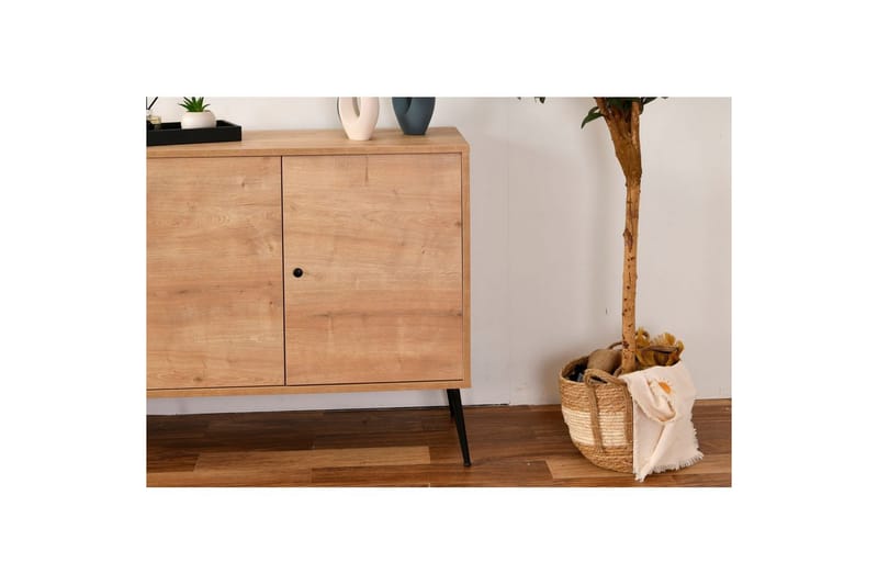 Mjudi Konsollbord 80 cm - Mediumfärgat trä - Möbler - Bord & matgrupper - Avlastningsbord - Hallbord