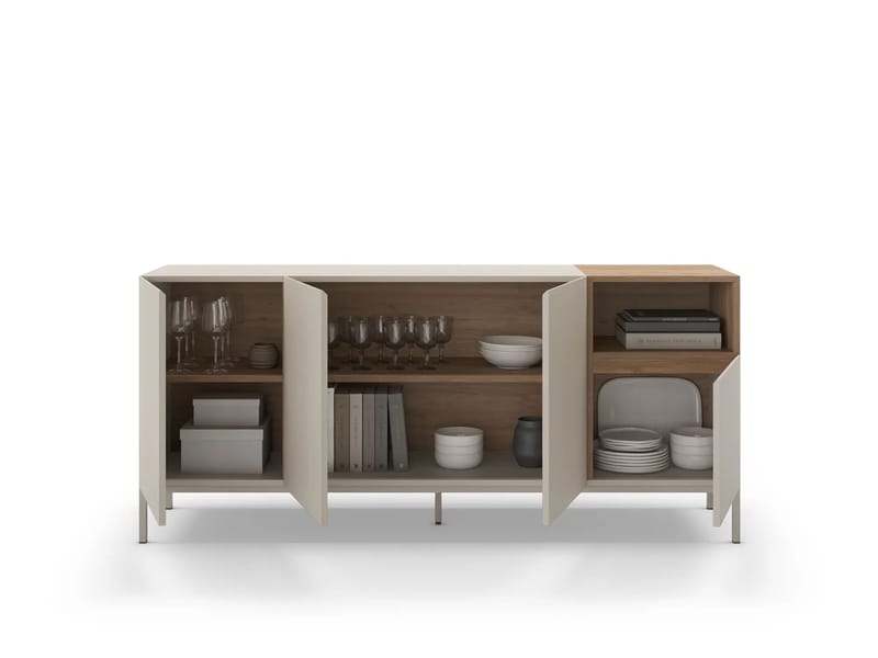 Morlen Konsol 180x80x41,8 cm - Santstone och naturlig ek - Möbler - Bord & matgrupper - Avlastningsbord - Hallbord