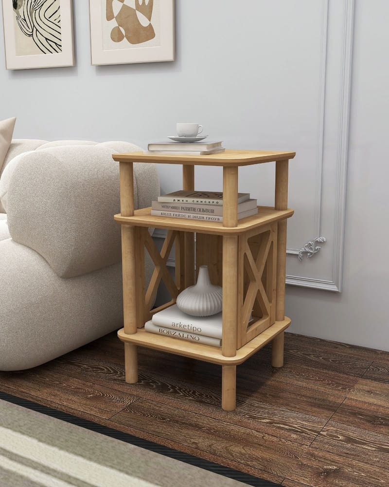 Mumira Sidobord 38 cm - Ek - Möbler - Bord & matgrupper - Avlastningsbord - Lampbord