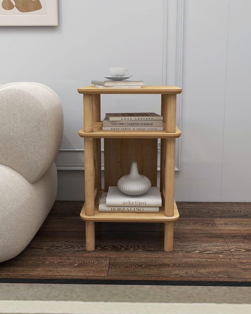 Mumira Sidobord 38 cm - Ek - Möbler - Bord & matgrupper - Avlastningsbord - Lampbord