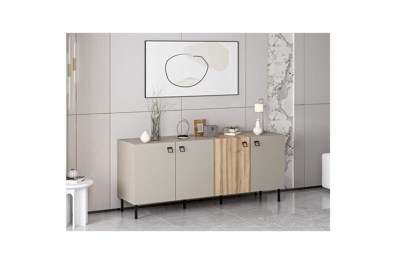Munetaka Konsollbord 180 cm - Guld/Sand - Möbler - Bord & matgrupper - Avlastningsbord - Hallbord