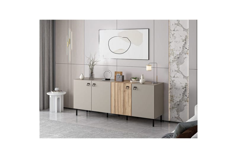 Munetaka Konsollbord 180 cm - Guld/Sand - Möbler - Bord & matgrupper - Avlastningsbord - Hallbord