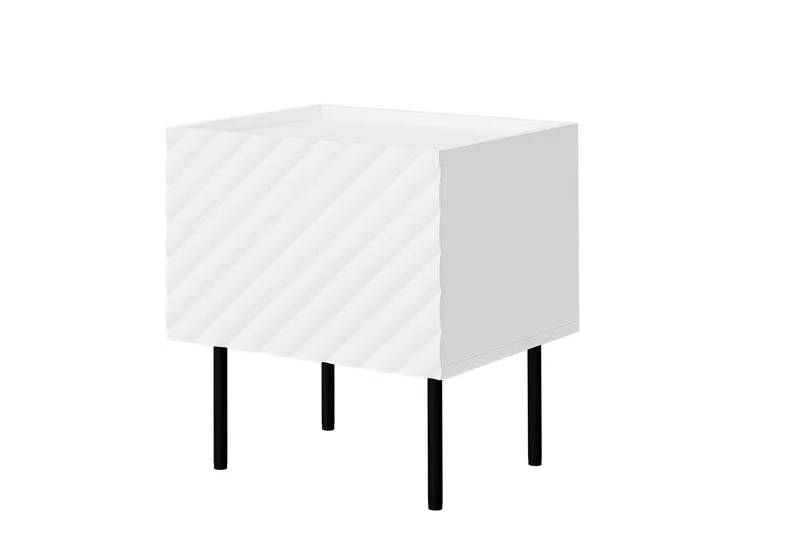 Munkedal Sängbord 47 cm, Vit