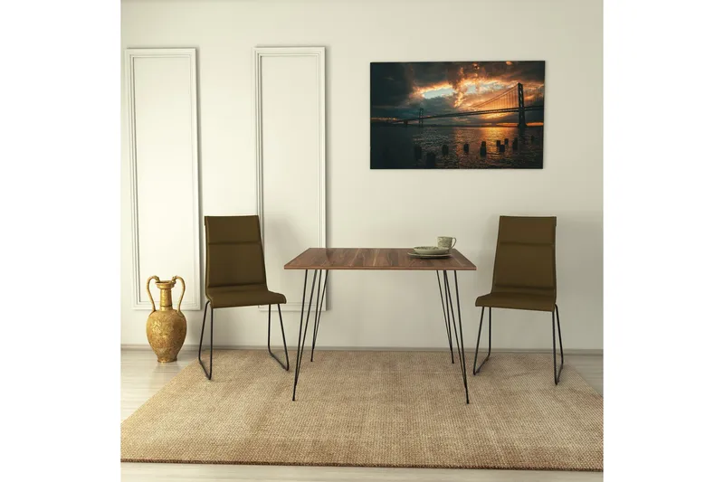 Murtwell Bord 90 cm - Valnöt - Möbler - Bord & matgrupper - Avlastningsbord