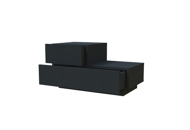 Mutki Nattduksbord 70x35x38,3 cm - Antracit - Möbler - Bord & matgrupper - Avlastningsbord - Sängbord & nattduksbord