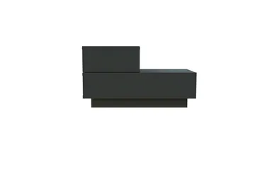 Mutki Nattduksbord 70x35x38,3 cm - Antracit - Möbler - Bord & matgrupper - Avlastningsbord - Sängbord & nattduksbord