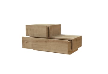 Mutki Nattduksbord 70x35x38,3 cm - Sapphire Oak - Möbler - Bord & matgrupper - Avlastningsbord - Sängbord & nattduksbord