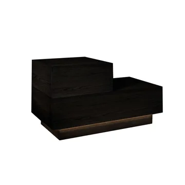 Mutki Nattduksbord 70x35x38,3 cm - Svart trä - Möbler - Bord & matgrupper - Avlastningsbord - Sängbord & nattduksbord