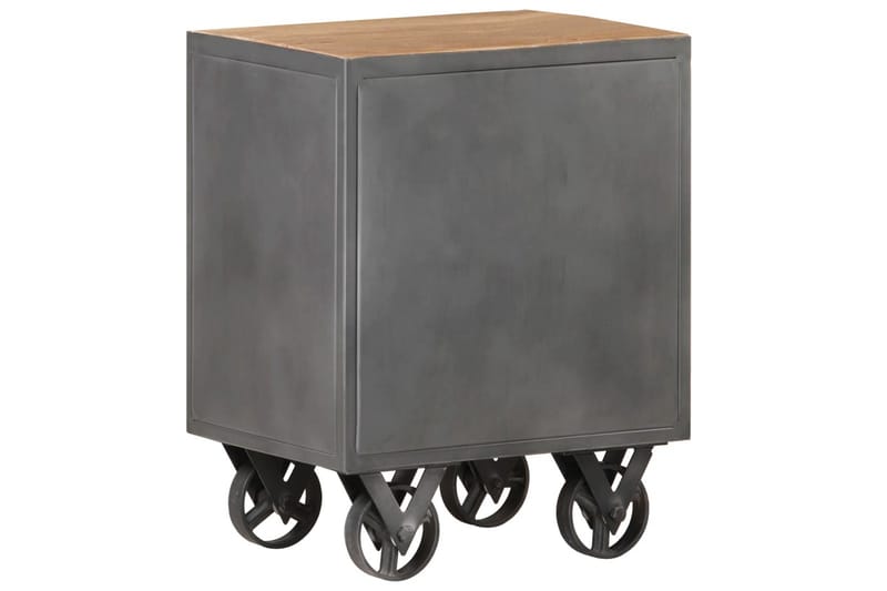 Nattduksbord 40x30x51 cm massivt återvunnet trä - Brun - Möbler - Bord & matgrupper - Avlastningsbord - Sängbord & nattduksbord