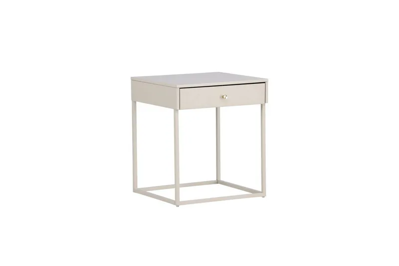 Nattduksbord Bakal - Beige - Möbler - Bord & matgrupper - Avlastningsbord - Sängbord & nattduksbord