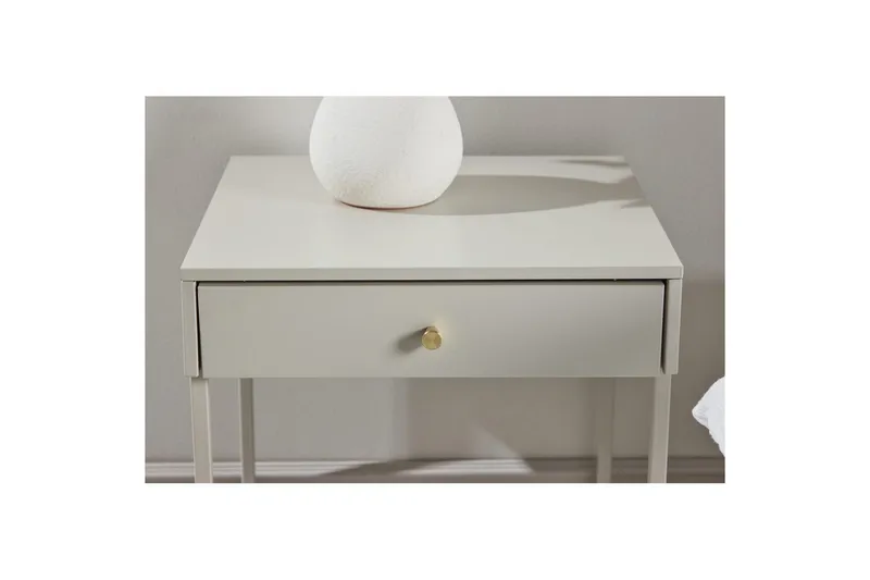 Nattduksbord Bakal - Beige - Möbler - Bord & matgrupper - Avlastningsbord - Sängbord & nattduksbord
