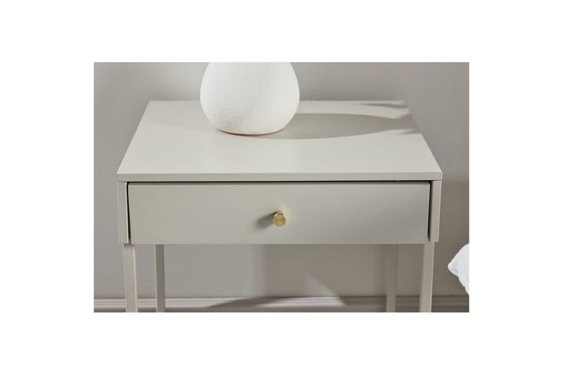 Nattduksbord Bakal - Beige - Möbler - Bord & matgrupper - Avlastningsbord - Sängbord & nattduksbord