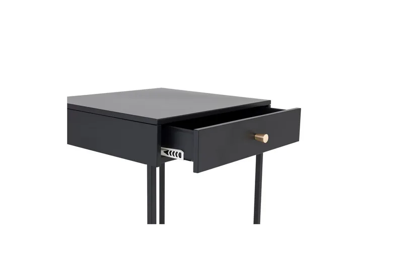 Nattduksbord Bakal - Svart - Möbler - Bord & matgrupper - Avlastningsbord - Sängbord & nattduksbord