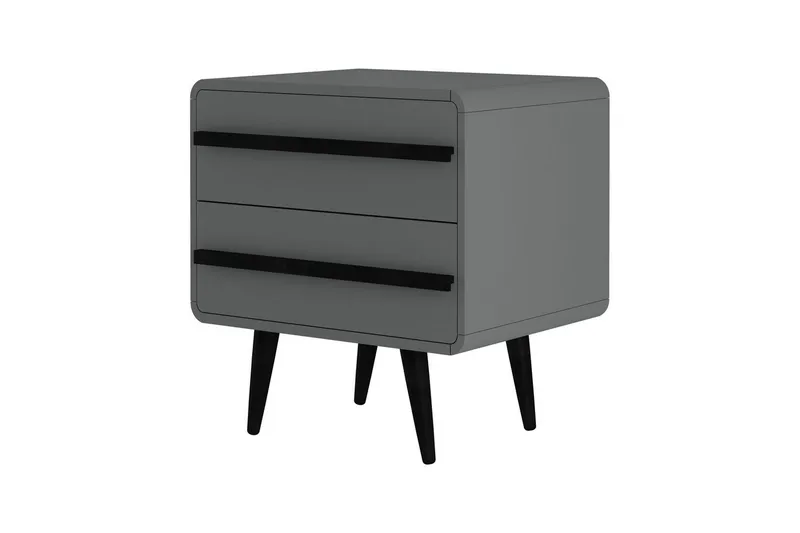 Nattduksbord Chantal Grå - Grå - Möbler - Bord & matgrupper - Avlastningsbord - Sängbord & nattduksbord