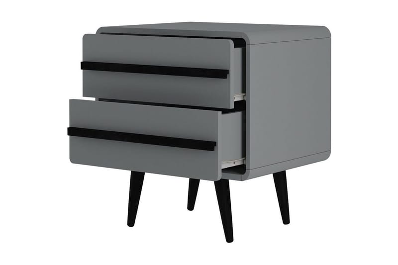 Nattduksbord Chantal Grå - Grå - Möbler - Bord & matgrupper - Avlastningsbord - Sängbord & nattduksbord