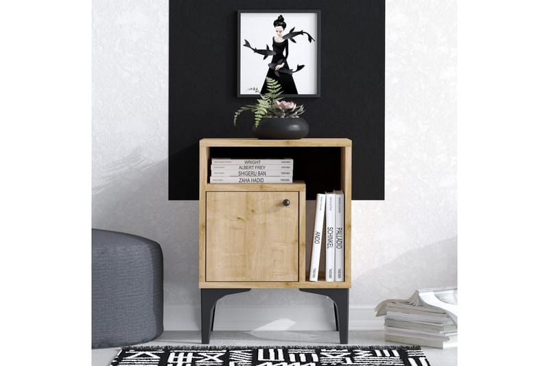 Nattduksbord Cliffmarch safirek - Svart/Mörkfärgat trä - Möbler - Bord & matgrupper - Avlastningsbord - Sängbord & nattduksbord