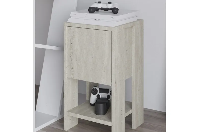 Nattduksbord Haelyn Travertin - Travertin - Möbler - Bord & matgrupper - Avlastningsbord - Sängbord & nattduksbord