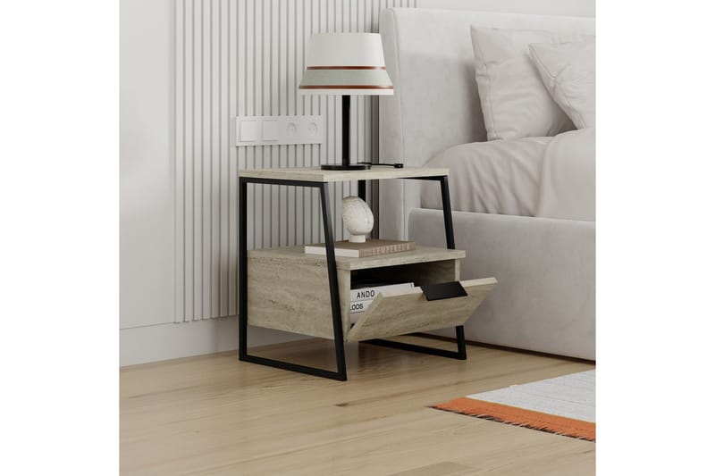 Nattduksbord Kavilash Travertin - Travertin - Möbler - Bord & matgrupper - Avlastningsbord - Sängbord & nattduksbord
