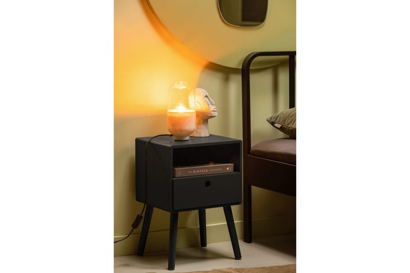 Nattduksbord Ozzy - Svart - Möbler - Bord & matgrupper - Avlastningsbord - Sängbord & nattduksbord