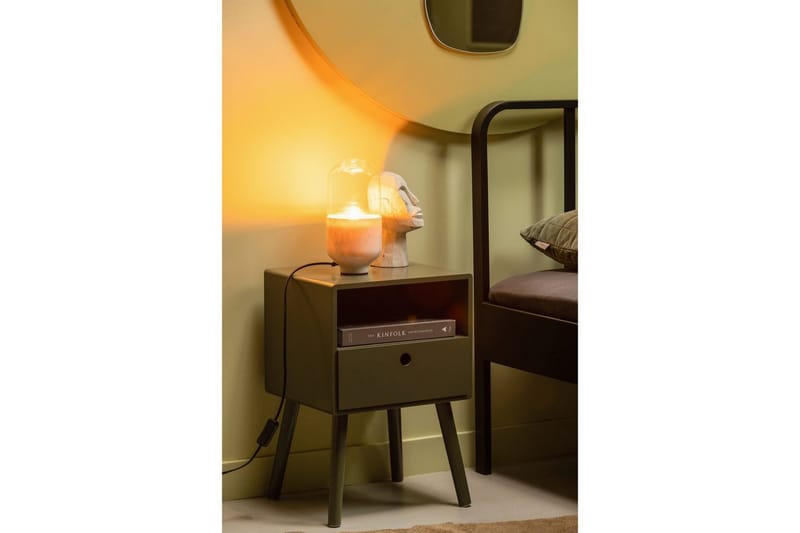 Nattduksbord Ozzy - Varm Grön - Möbler - Bord & matgrupper - Avlastningsbord - Sängbord & nattduksbord