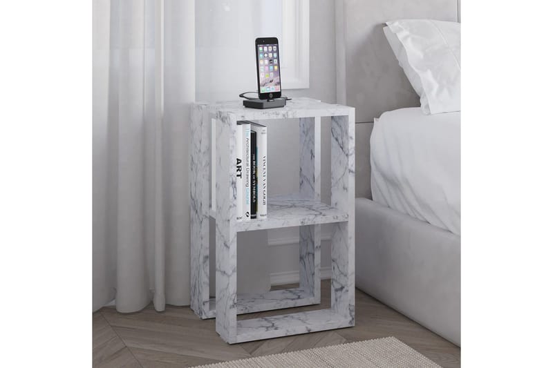 Nattduksbord Quival Carraramarmor - Carraramarmor - Möbler - Bord & matgrupper - Avlastningsbord - Sängbord & nattduksbord