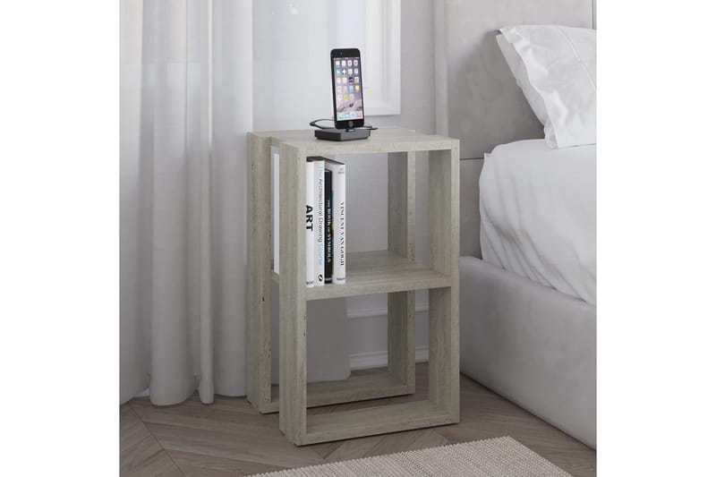 Nattduksbord Quival Travertin - Travertin - Möbler - Bord & matgrupper - Avlastningsbord - Sängbord & nattduksbord