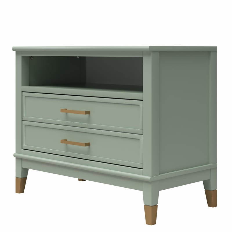 Nattduksbord Westerleigh Blekt Grön - Blekt Grön - Möbler - Bord & matgrupper - Avlastningsbord - Sängbord & nattduksbord